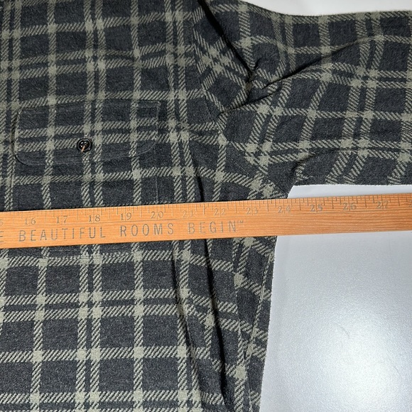 Men’s Faherty Long Sleeve Flannel Shirt sz XL - Picture 4 of 6